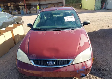 2006 Ford Focus Zx4 из США, поврежденный, VIN 1FAFP34N56W141820